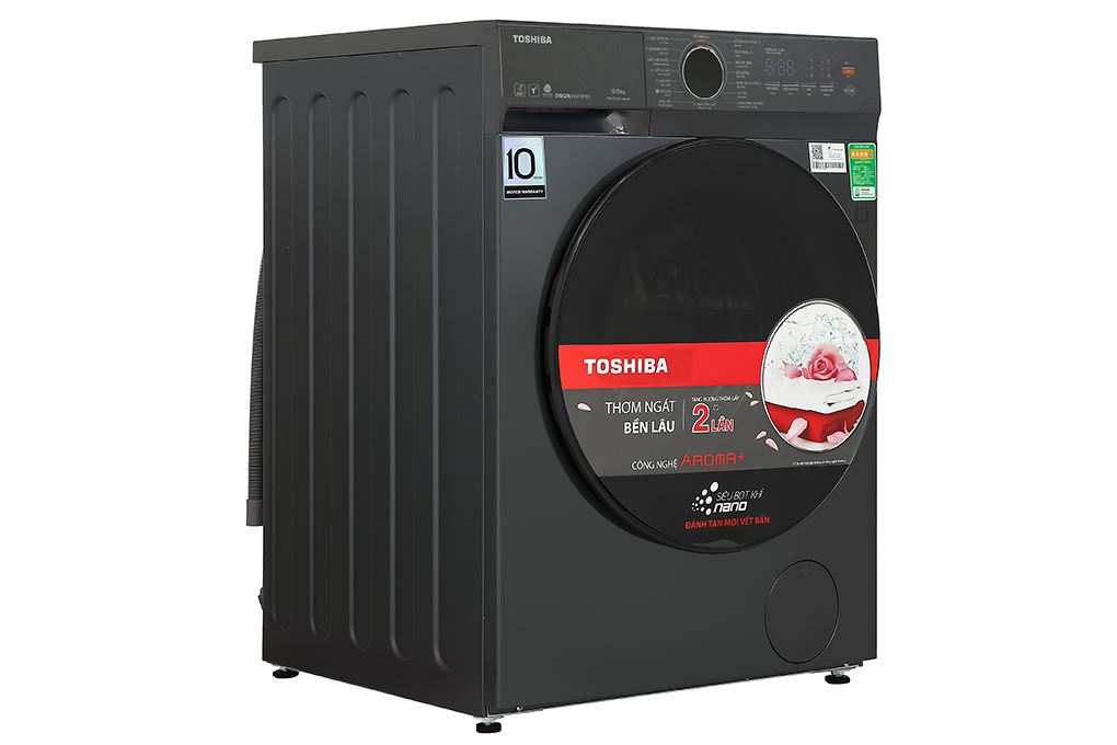 Máy giặt sấy Toshiba Inverter TWD-T21BU140UWV(MG) giặt 13 kg - sấy 8 kg