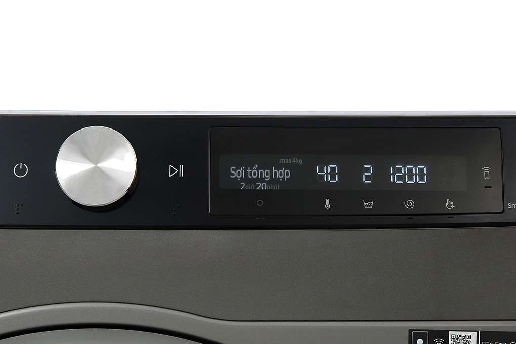 Máy giặt sấy Samsung AI Ecobubble Inverter WD11T734DBX/SV giặt 11 kg - sấy 7 kg