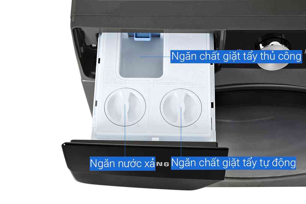 Máy giặt sấy Samsung AI Ecobubble Inverter WD11T734DBX/SV giặt 11 kg - sấy 7 kg