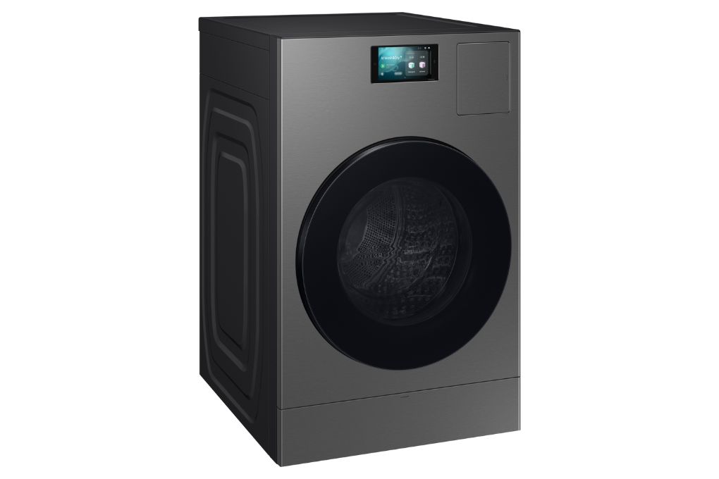 Máy giặt sấy Samsung AI Combo Heatpump Inverter WD25DB8995BZSV giặt 25 kg - sấy 15 kg