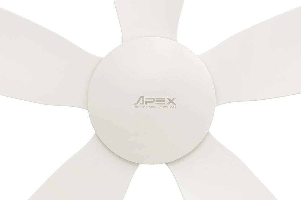 Quạt trần Sunhouse Apex 5 cánh APF7669W 60W