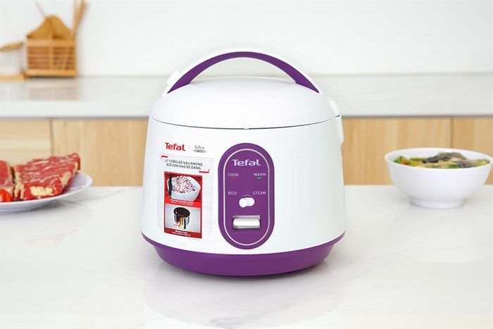 Nồi cơm nắp gài Tefal 0.7 lít RK224168
