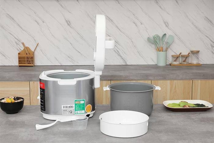 Nồi cơm nắp gài Toshiba 1.8 lít RC-18JRUVN(W)