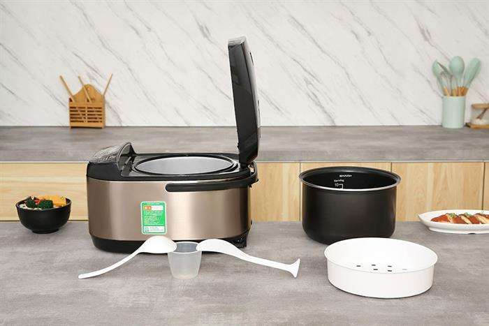 Nồi cơm điện tử Sharp 1.8 lít KS-TH18E2O-RS