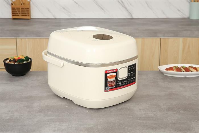 Nồi cơm cao tần Sharp 1.8 lít KS-IH18IX-WH