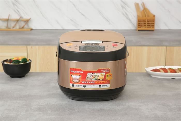 Nồi cơm điện tử Nagakawa NER5556 1.8 lít