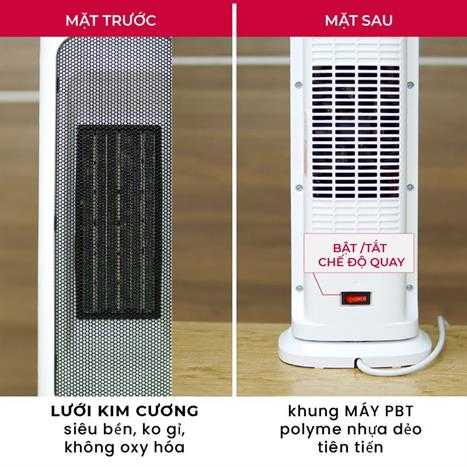 Quạt sưởi gốm FUJIHOME FH1000
