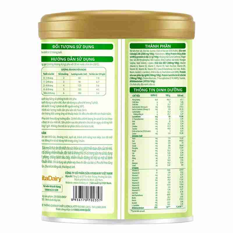 Sữa bột ColosBaby Lactoferrin 0+ 800g