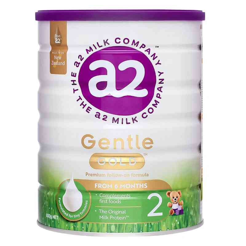 Sữa bột a2 Gentle Gold Premium Follow-on Formula số 2 800g