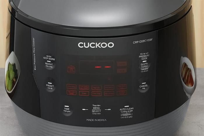 Nồi cơm điện tử áp suất Cuckoo 1.8 lít CRP-QSBC1000F