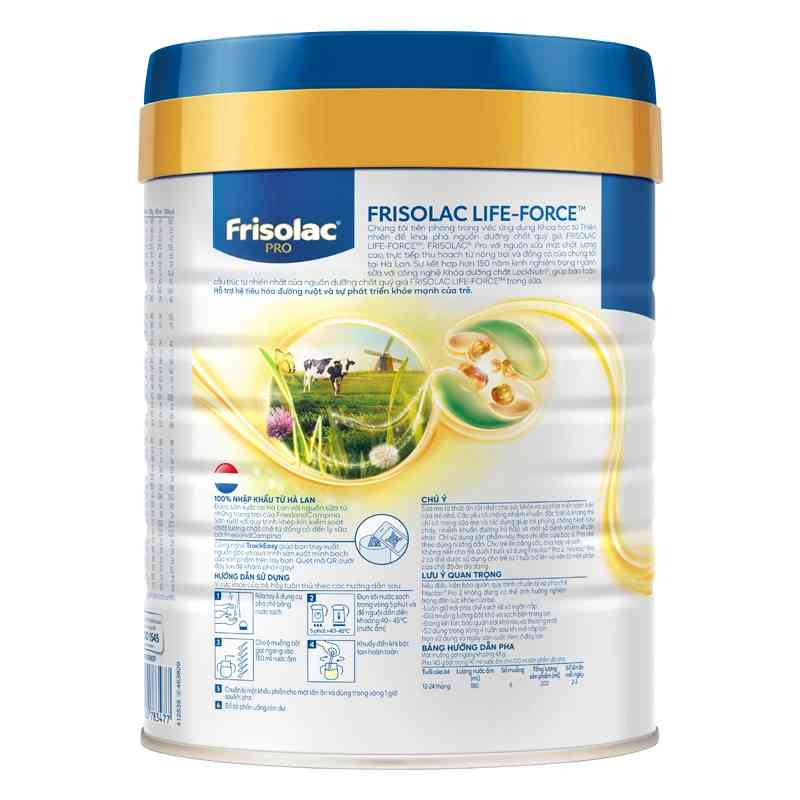 Sữa bột Frisolac Pro số 2 800g