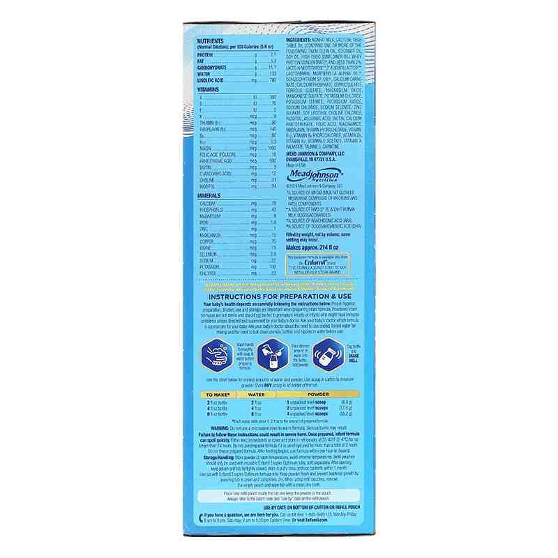 Sữa bột Enfamil Enspire Infant Formula 850g