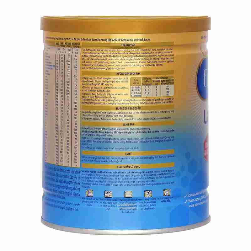 Sữa bột Enfamil A+ Lactofree 380g