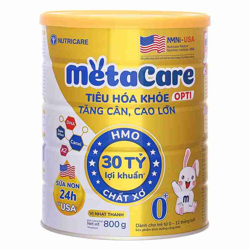 Sữa bột MetaCare Opti 0+ 800g
