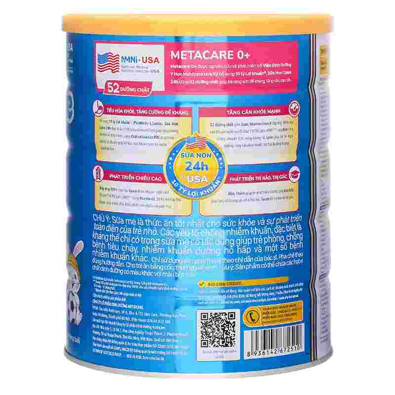 Sữa bột MetaCare Eco 0+ 800g