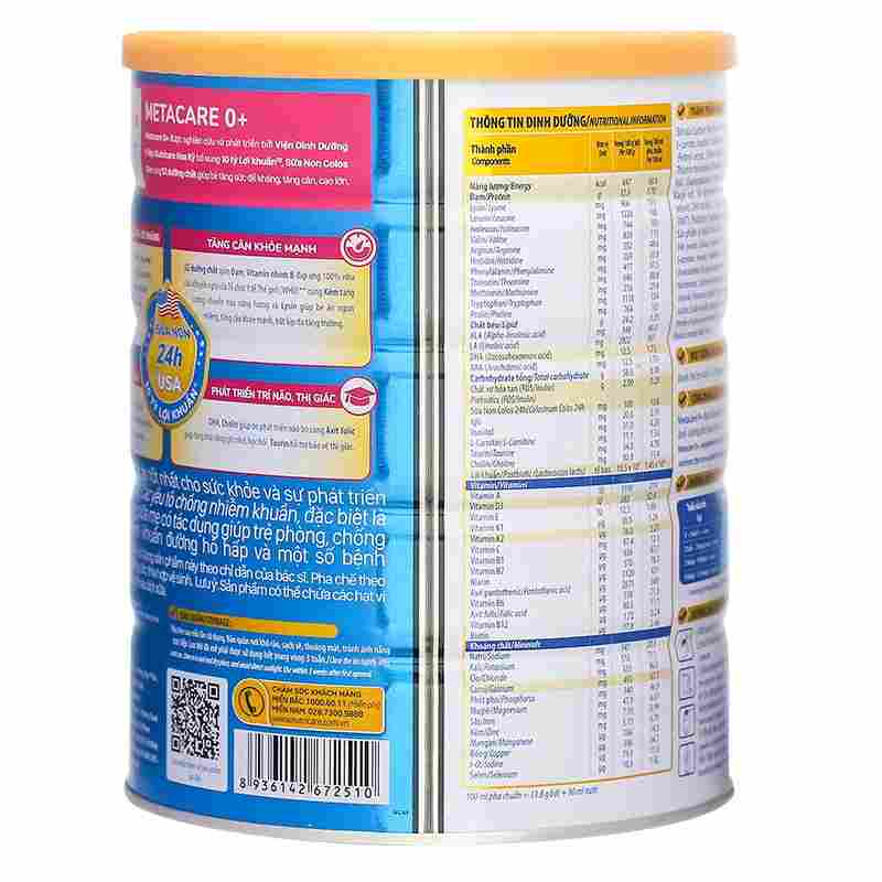 Sữa bột MetaCare Eco 0+ 800g