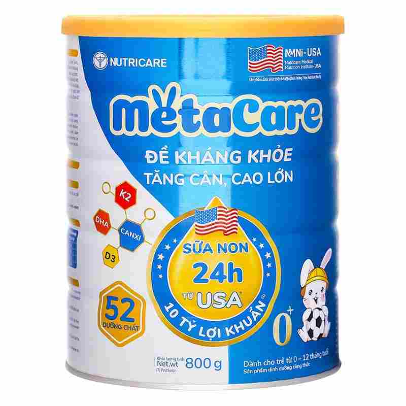 Sữa bột MetaCare Eco 0+ 800g