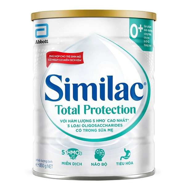 Sữa bột Similac Total Protection 0+ 850g