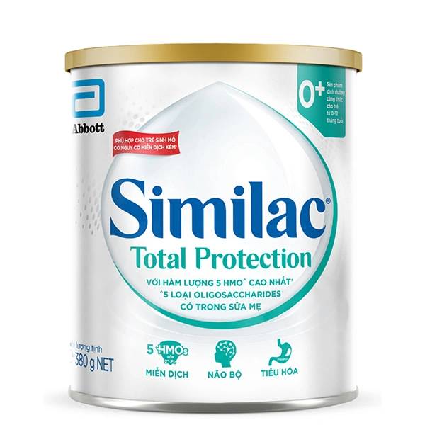 Sữa bột Similac Total Protection 0+ 380g