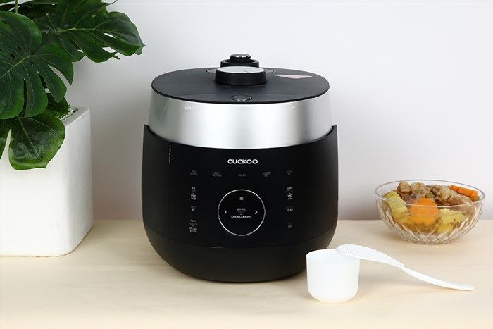 Nồi cơm áp suất cao tần Cuckoo 1.8 lít CRP-LHTR1009F/BKSIVNCV