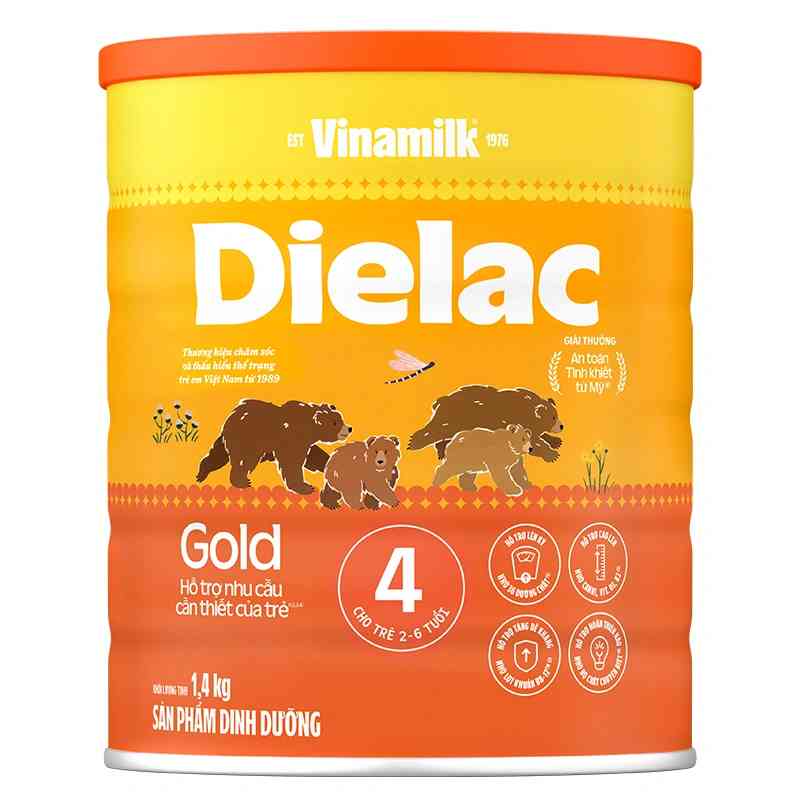 Sữa bột Dielac Gold số 4 1400g