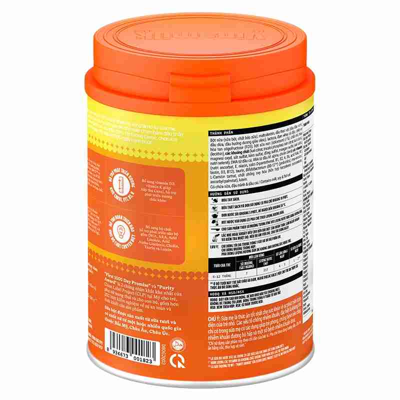 Sữa bột Dielac Gold số 2 800g