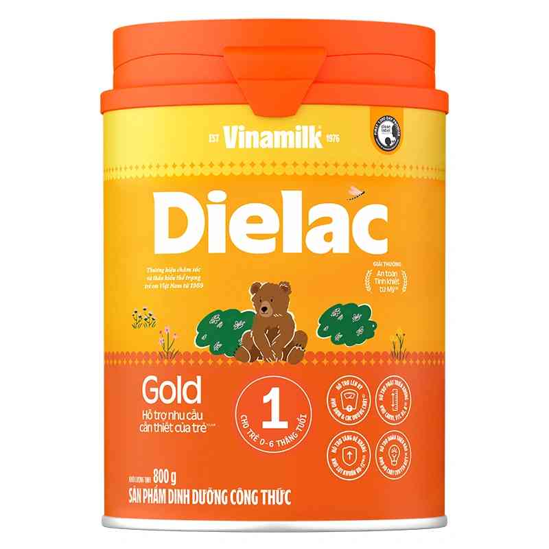 Sữa bột Dielac Gold số 1 800g