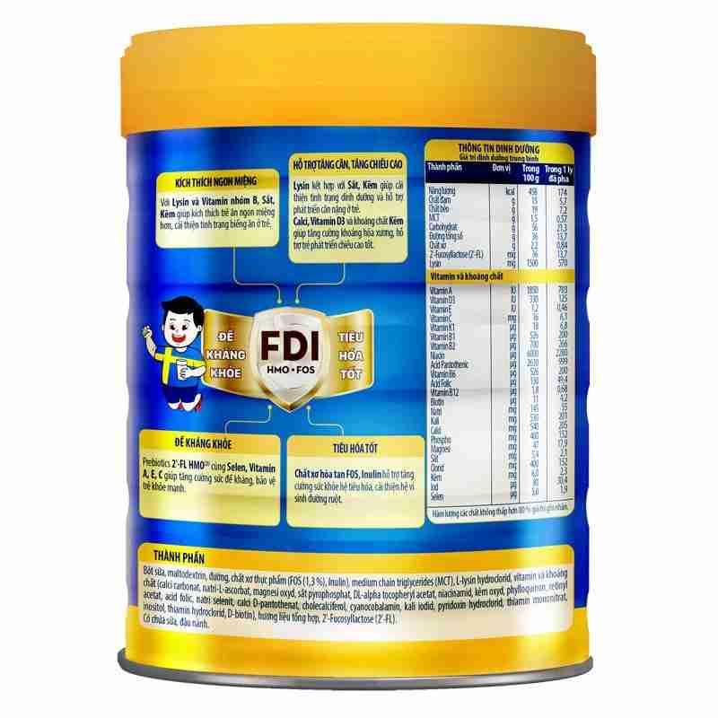 Sữa bột Nutifood GrowPLUS+ xanh 2+ 900g
