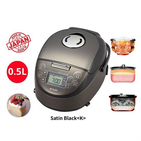 Nồi cơm cao tần Tiger 0.54 lít JPF-A55W Đen