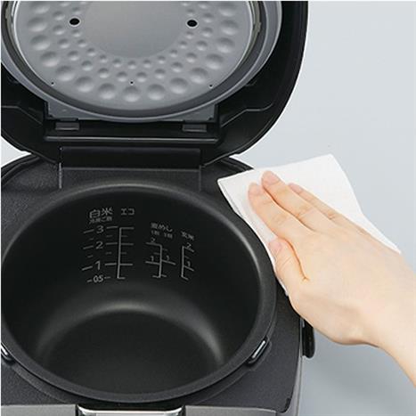 Nồi cơm cao tần Tiger 0.54 lít JPF-A55W Đen