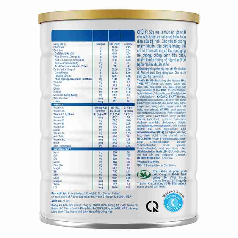 Sữa bột Similac Total Protection 1+ 850g