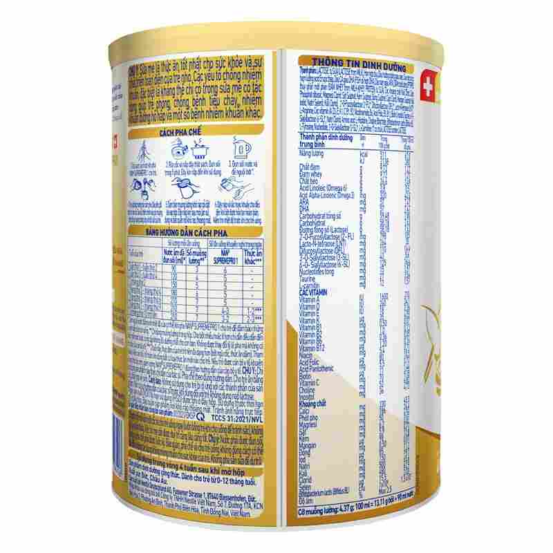 Sữa bột NAN Supremepro số 1 400g
