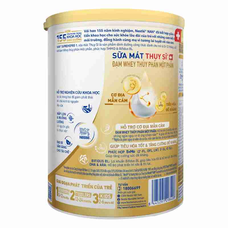 Sữa bột NAN Supremepro số 1 400g