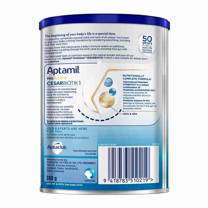Sữa bột Aptamil Profutura Cesarbiotik số 1 380g