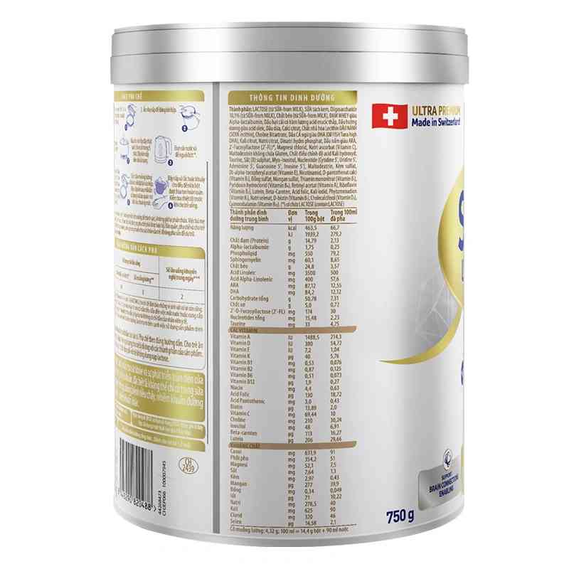Sữa bột Nestlé S-26 Ultima số 2 750g