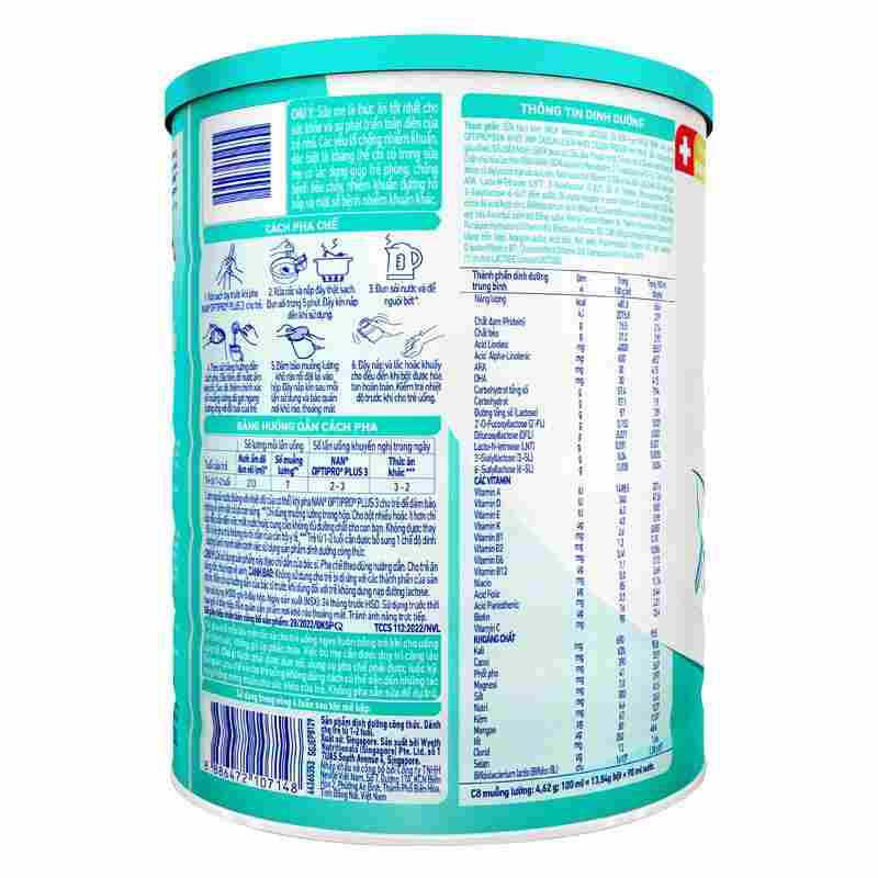 Sữa bột NAN Optipro Plus số 3 1500g