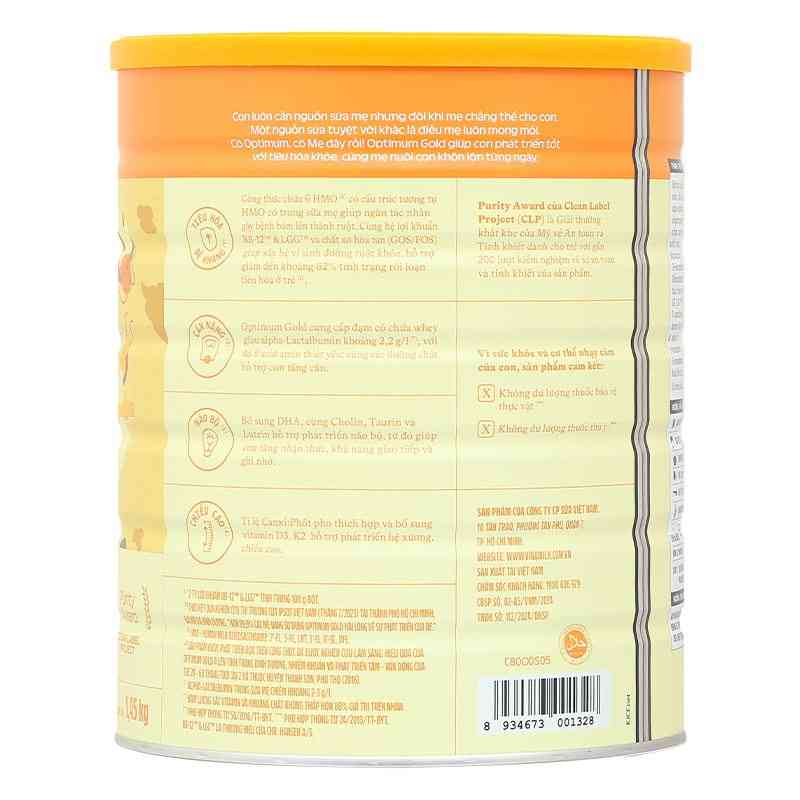 Sữa bột Optimum Gold số 4 1450g