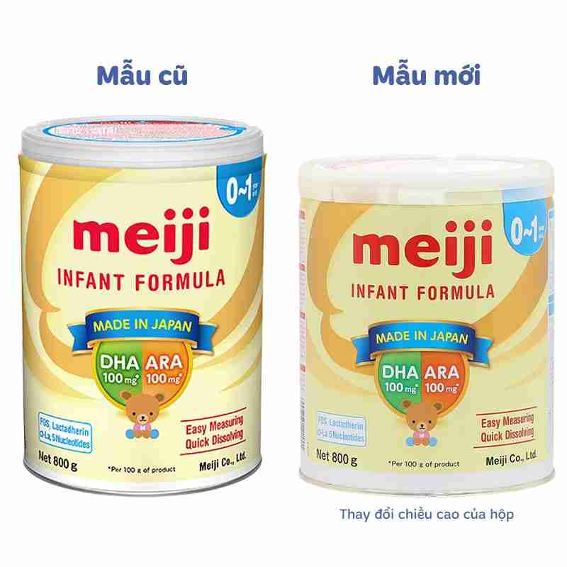 Sữa bột Meiji Infant Formula 800g