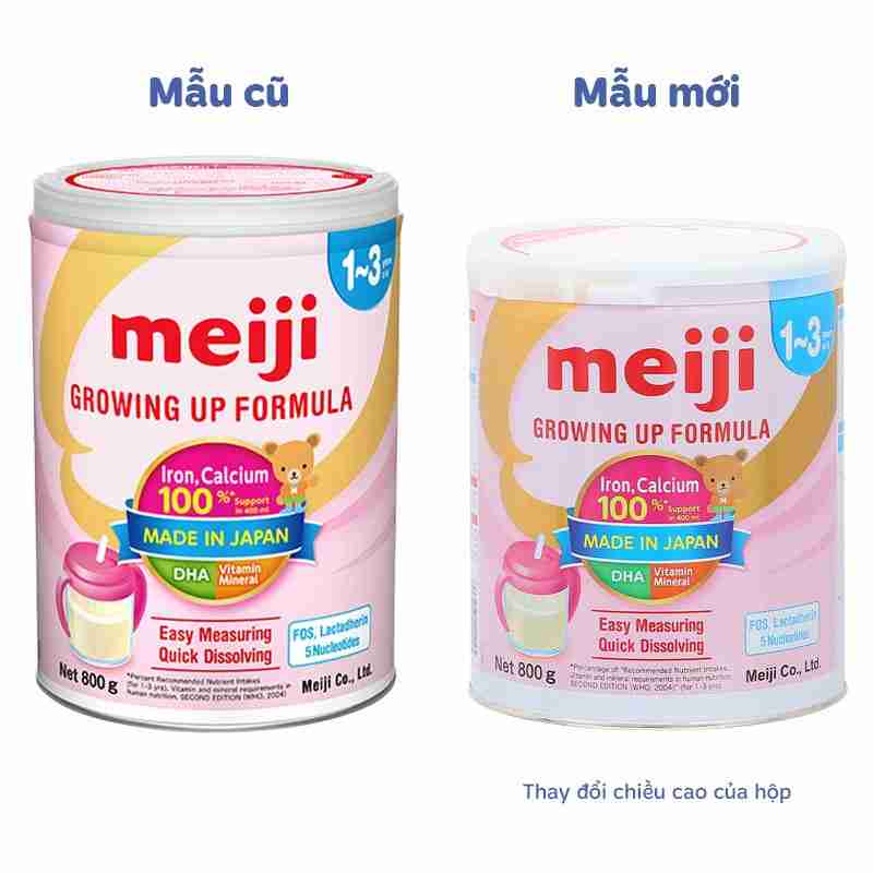 Sữa bột Meiji Growing Up Formula 800g