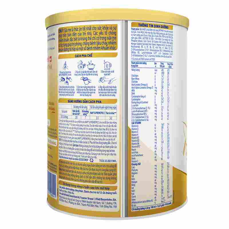 Sữa bột NAN Supremepro số 2 800g