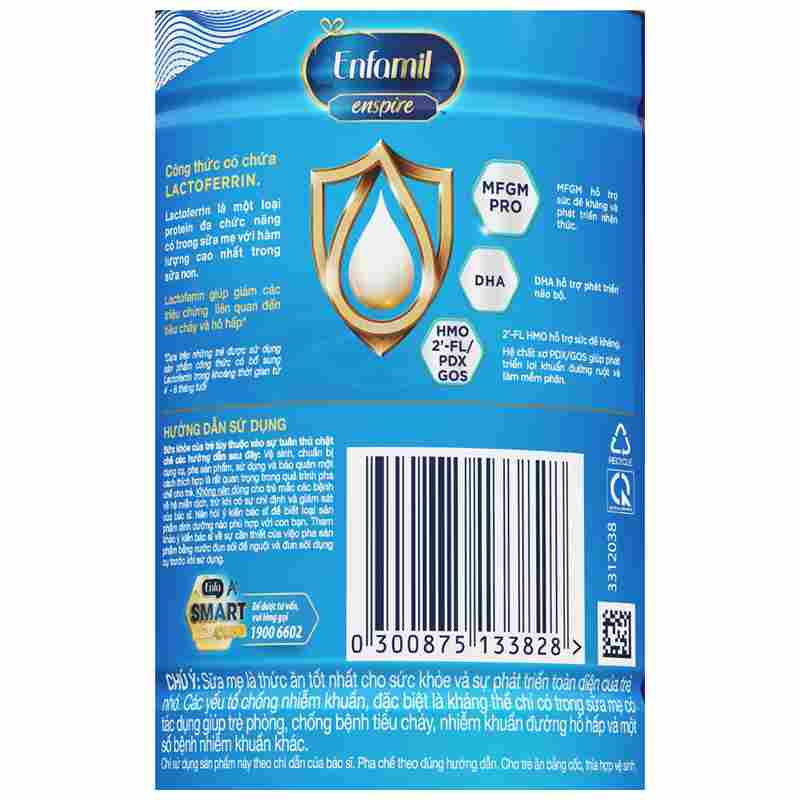 Sữa bột Enfamil Enspire số 1 350g