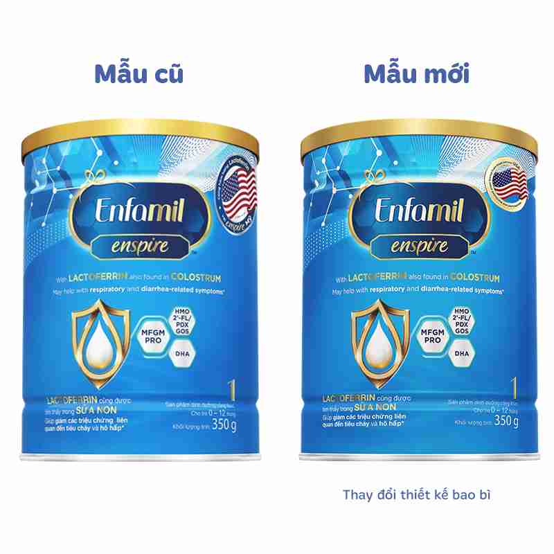 Sữa bột Enfamil Enspire số 1 350g