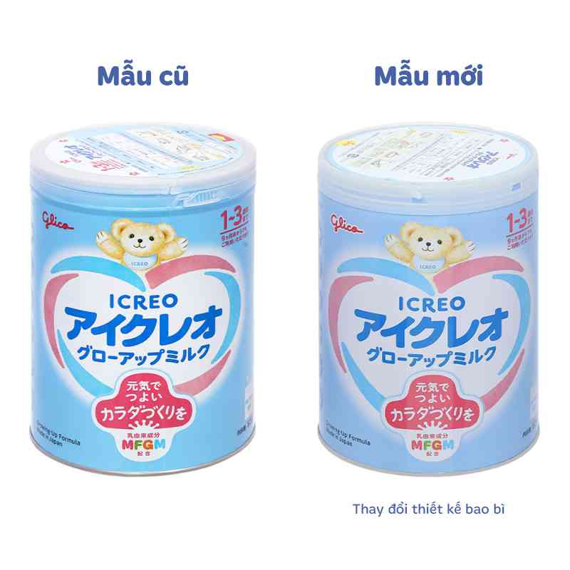 Sữa bột Glico Icreo số 1 820g