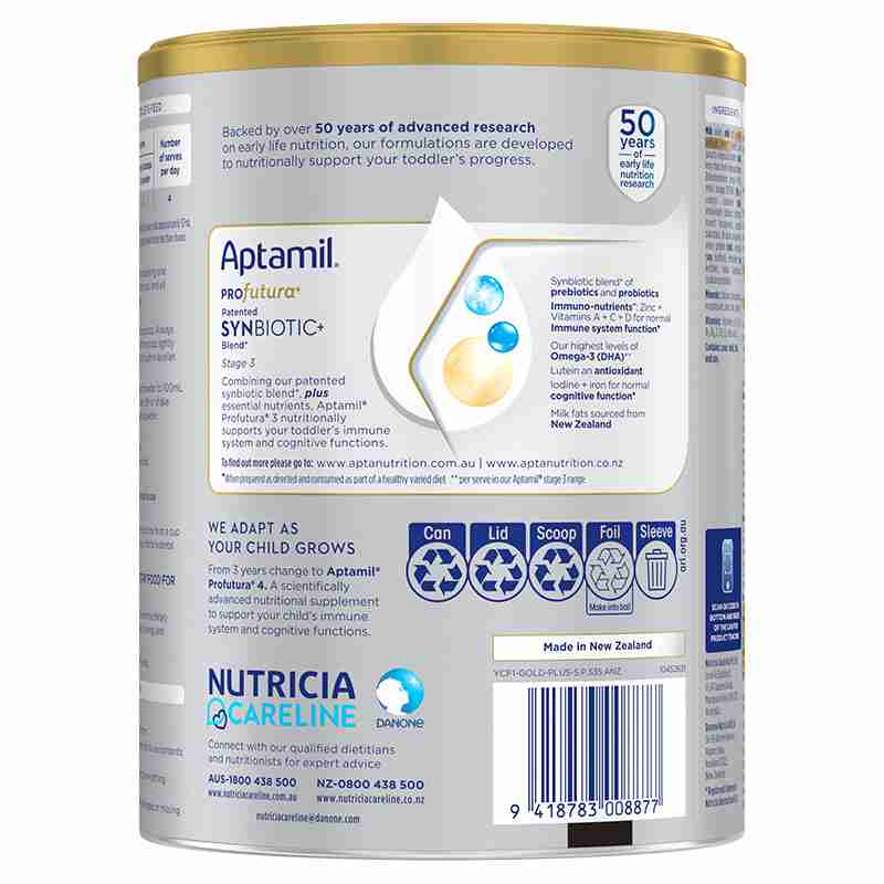 Sữa bột Aptamil Úc Profutura số 3 900g