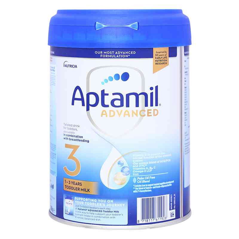 Sữa bột Aptamil Anh Advanced số 3 800g