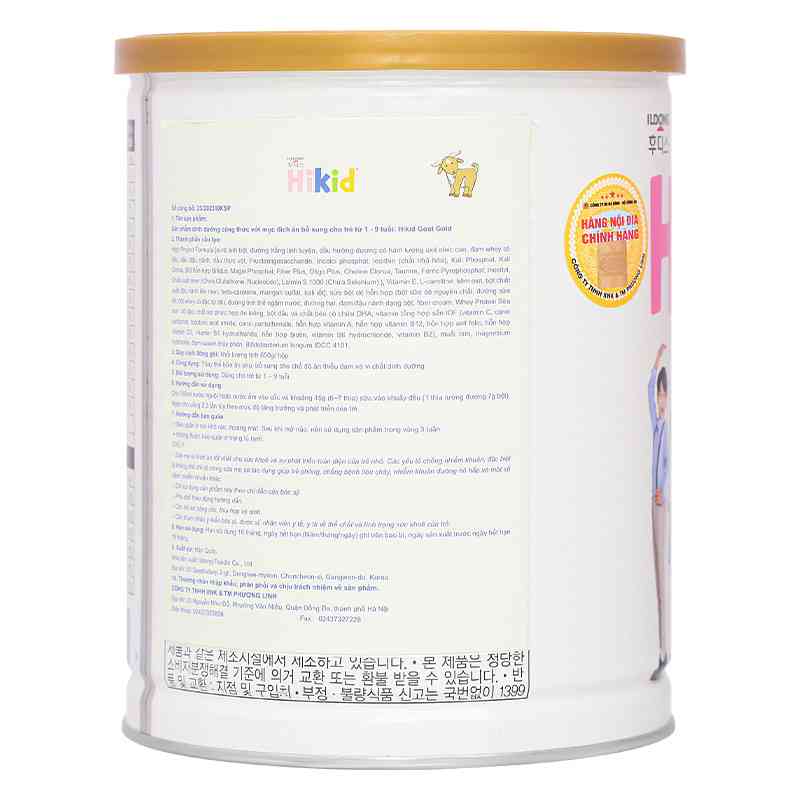Sữa bột Hikid sữa dê 650g