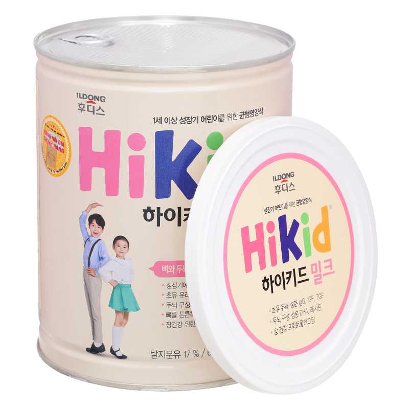 Sữa bột Hikid hương vani 600g