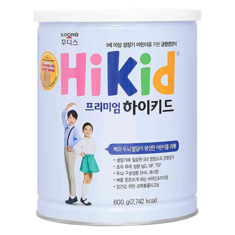 Sữa bột Hikid Premium 600g