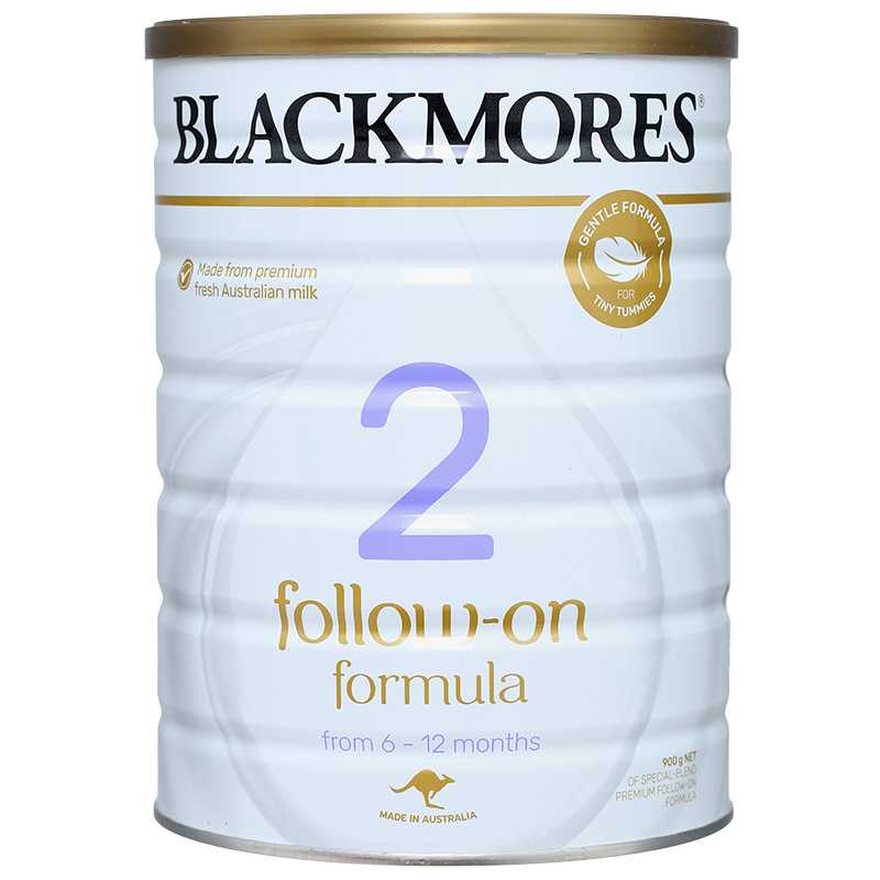 Sữa bột Blackmores Follow-on Formula số 2 900g (6-12 tháng)