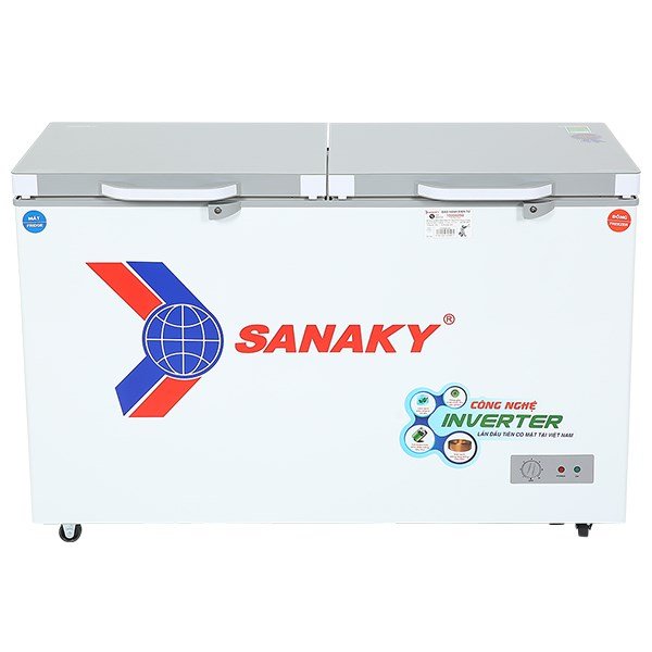 Tủ đông Sanaky Inverter 2 ngăn TD.VH4099W4K 280 lít